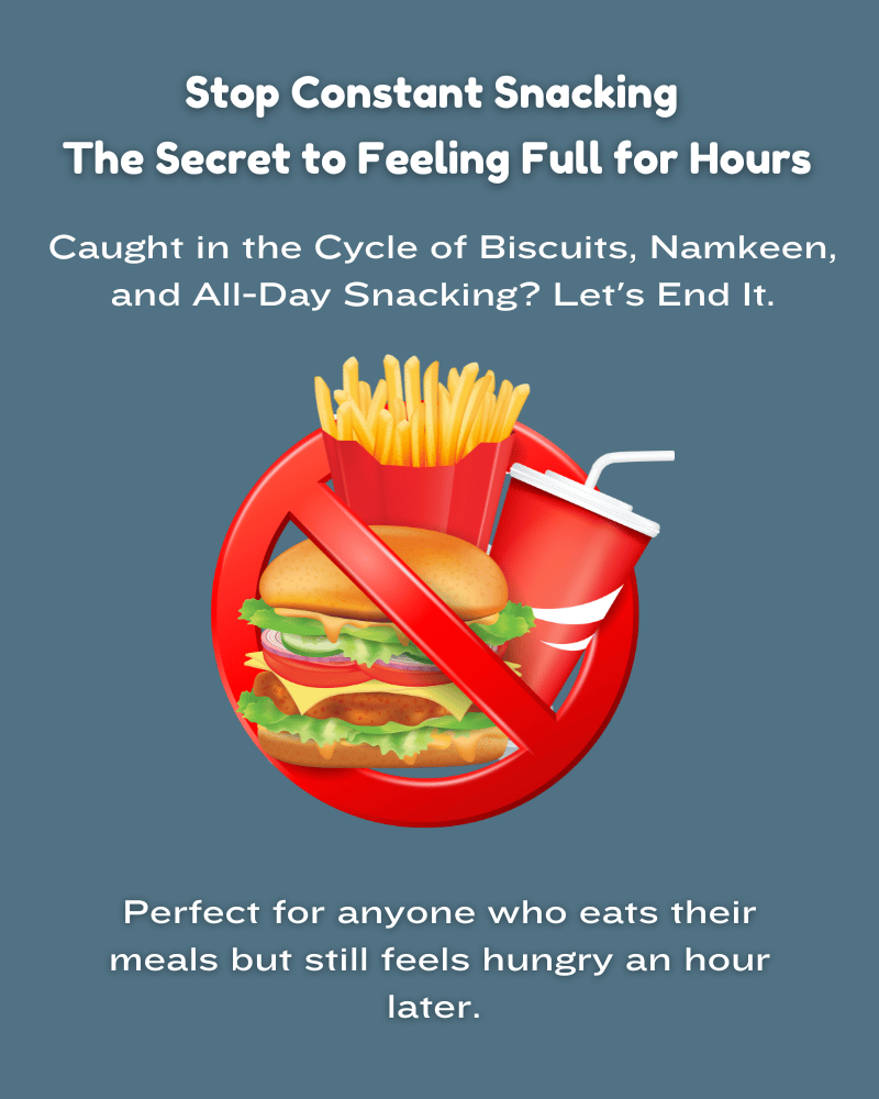 Get rid of snacking habit